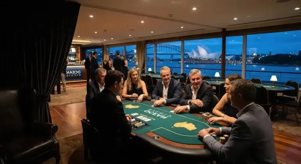Signature poker night